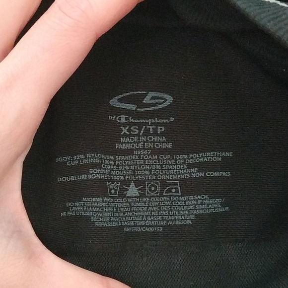 COPY - $30 for 2 NWOT Champion padded sports bra tops XS - Picture 4 of 9